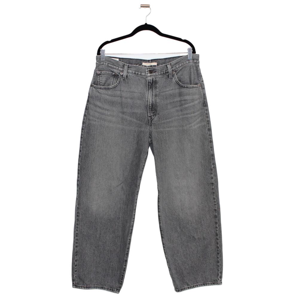 Levi’s Premium Baggy Dad Jeans Chill At Home Black Grey Size 32 x 30